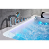 SPA NEVADA 912 Fehér 170x90cm | Pezsgőfürdő | 37 fúvókák | LED