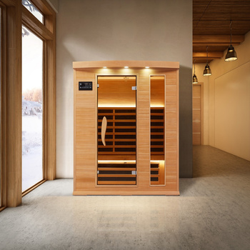 Sauna wewnętrzna OFS01-3 – kompaktowa sauna na podczerwień do domu