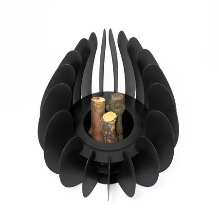 Градинска камина с лалета - Модерна камина за градината