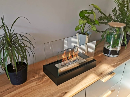 Vidrio para la biochimenea doméstica independiente: vidrio protector templado