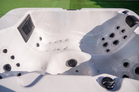 To-personers SPA-badekar Geniss ZR7011 – Jacuzzi med hydromassage 29 dyser, vandmassage og afslapning derhjemme, Hjemme-Spa