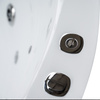 Vasca idromassaggio Della 916 con box 170x170 cm – vasca SPA angolare per il bagno