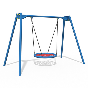 Swing «Bird's nest» TE412 — bezpieczna i solidna huśtawka na plac zabaw, wspiera rozwój dziecka