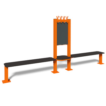 Banco com suporte exterior KF900.422 – equipamento desportivo prático