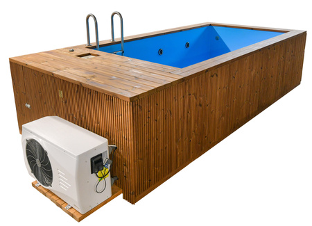 Piscine SPA Premium avec jacuzzi 485x235 cm – piscine de jardin luxueuse avec hydromassage