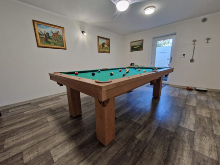 Gary Billiard Table – Impressive 3‑in‑1 Table: Billiards, Dining Table, and Table Tennis