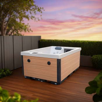 Spa modern în aer liber pentru 2 persoane cu 33 de jeturi - cel mai bun jacuzzi de grădină