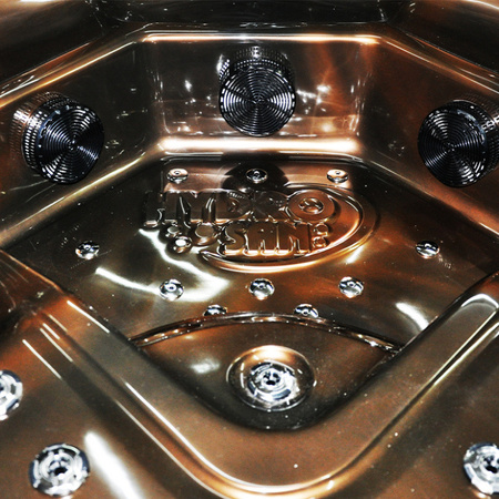 Jacuzzi de jardin SPA750 200x200 cm – confort et relaxation dans votre jardin