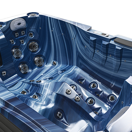 Dārza džakuzi SPA749 200x135 - Spa vanna ar strūklu un LED apgaismojumu