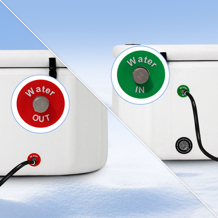 Extralink Jääkylpyamme | Walrus-kylpyamme | 150x80x65cm, valkoinen