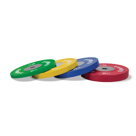 TBR PROFI SET (8 stuks-10,15,20,25) SET van Bumper HMS Olympische schijven