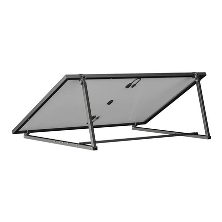 Adjustable Ecoflow holder for 400W PV panel free-standing or for wall mounting