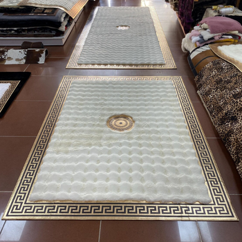 Exkluzív prémium krémszőnyeg Versace stílusban - luxus és kényelem