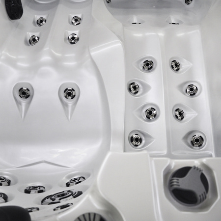 Vrtni jacuzzi SPA749 200x135 – SPA kada s mlaznicama i LED rasvjetom