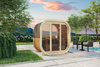 Außensauna Eke 160 für 3–4 Personen mit Harvia Vega Ofen + Gratis-Kosmetik + Saunazubehör | finnische Sauna | Thermowood | Thermisch behandeltes Holz