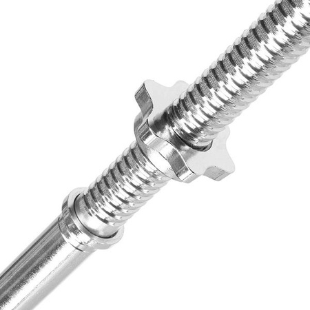 GPR200 10.8КГ ПРЯМА ШТАНГА З РІЗЬБЛЕННЯМ І ЗАТИСКАЧЕМ 2000ММ HMS