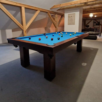 Billardtisch Denis – Pool‑, Ess‑ und Tischtennistisch 3‑in‑1 Klassische Prestige