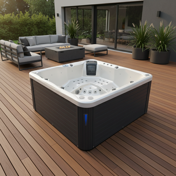 Udendørs jacuzzi SPA750 200x200 cm – komfort og afslapning i din have