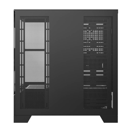 Darkflash DY451 Computergehäuse ohne Lüfter (schwarz)
