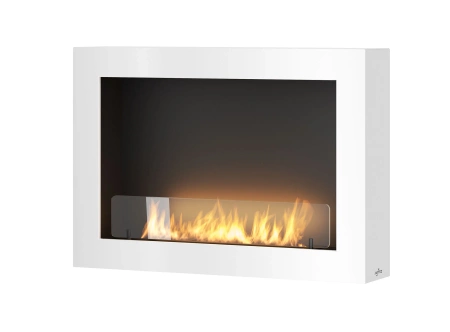 Compact Biofireplace Murall 800 — wall-mounted, for recess installation, elevates your interior