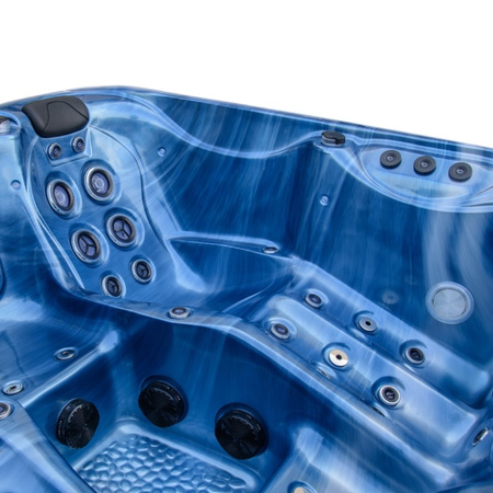 Garden Jacuzzi SPA566 200x200 cm - baie spa de lux cu hidromasaj pentru grădină și terasă