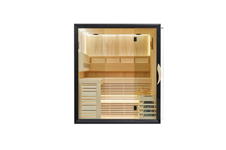 Innendørs sauna OFS05-3 – Kompakt tørr sauna for leiligheter