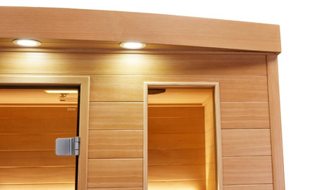 Interiérová sauna OFS01-3 – kompaktní infračervená sauna pro domov