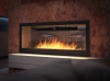 High-performance double-sided built-in bioethanol fireplace 2 SIDE 1200 – tunnel, black, Antisol glass