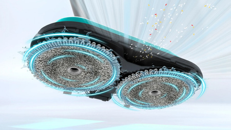 Bosch Unlimited 7 ProHygienic Aqua BCS71HYG1 - bezdrátový vysavač s HEPA filtrem, 80 minut provozu, bezsáčkový vysavač pro domácnosti a alergiky