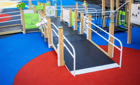 Conjunto de parque infantil - Sin techo TE835-PE – Un elegante conjunto de juego con un toque rural