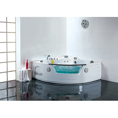 ORINO 632BH Vasca Idromassaggio Bianca con Riscaldatore 157x157 cm – Vasca SPA Moderna