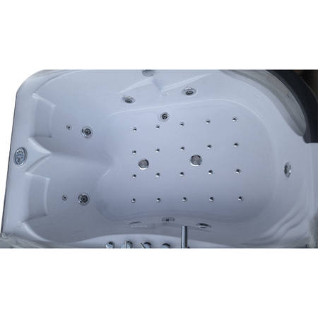 CREATIVE 665L vasakpoolne hüdromassaaživann 180x120 cm - modernsus, mugavus ja lõõgastumine