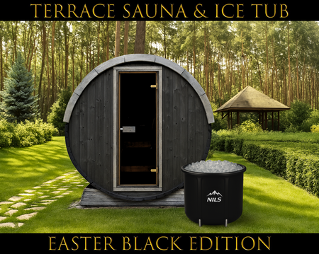Тераса Сауна в саду / Електрична піч Harvia або WIFI піч / Високоякісна скандинавська ялина (термодеревина) | Оздоровлення | Релаксація | SPA | Оздоровлення | Релаксація | SPA | Елегантний мінімалізм | Для сім'ї та друзів
