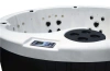 Jacuzzi circular de grădină 200×200 cm cu 5 locuri - cadă spa de lux