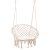 Cadeira suspensa Boho baloiço de jardim com almofada