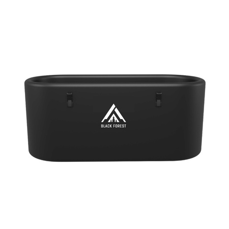 Extralink Eisbadewanne | Walrossbadewanne | 160x85x65cm, schwarz