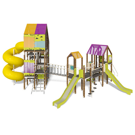 Spielplatz „Big City-5“ TE935 – Ein großes Spielgerät im städtischen Stil