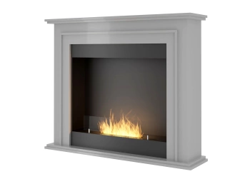 Βιο-τζάκι SIMPLE PORTAL 1 με γυαλί – Βιομηχανικό τζάκι χωρίς καπνό