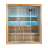 Sauna seca MO-SS1814H con calentador HARVIA de 6 kW | Wellness | Relax | SPA | Minimalismo Elegante | Lista para Montar