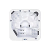 Balboa Hot Tub 6-personers SPA-badekar Geniss ZR7102 – Jacuzzi med hydromassage til 6 personer, hjemme og udendørs SPA
