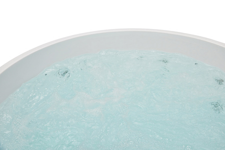 Elegáns OF-V1601 jakuzzi – kompakt 5 személyes SPA hidromasszázzsal, LED-del, Bluetooth-tal és ózonrendszerrel