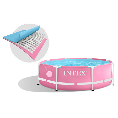 Piscina da Giardino con Struttura INTEX 28290 – 244 x 76 cm