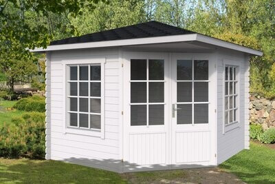 Baļķu dārza māja / Carmen stūra māja