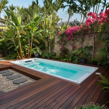 Πολυτελής πισίνα OF-806U με σύστημα υδρομασάζ – premium spa στον κήπο σας