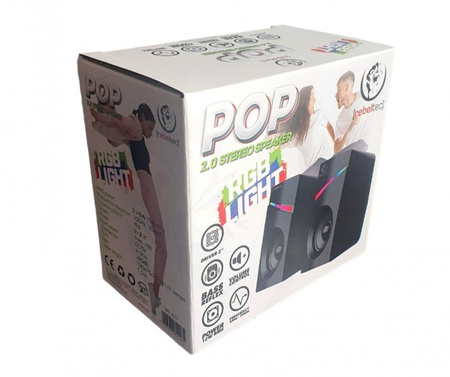 Mobiele computerluidsprekerset - Rebeltec Speaker 2:0 POP