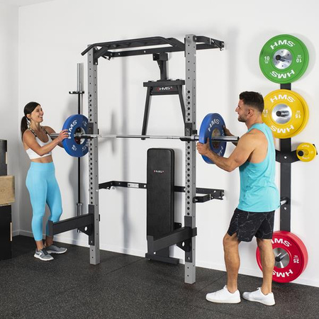 Multifunktionaler faltbarer Trainingskäfig KLT22 HMS