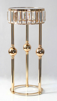 Podstawka dekoracyjna złota – elegancki akcent do wnętrza