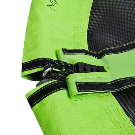 Erškėčių lizdo sūpynės 100cm žalios-juodos spalvos 23514