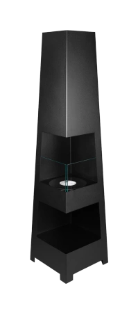 Bioșemineu de sine stătător Pyramid Garden - un șemineu organic elegant și eficient pentru casă și grădină