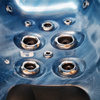 Garden Jacuzzi SPA510 210x210 cm - val albastru, carcasă gri | Baie spa pentru grădină
